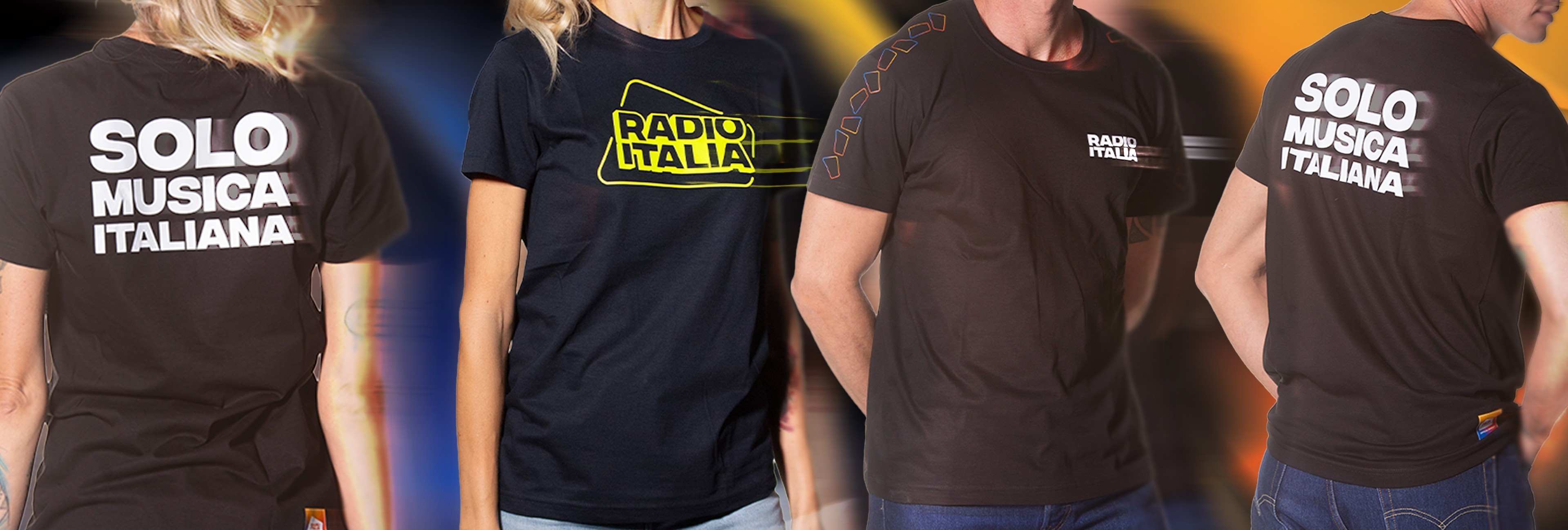 Abbigliamento Radio Italia | Moda per Veri Music Lovers